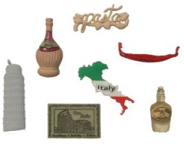 Набор пуговиц JESSE JAMES арт. 3576 ITALY