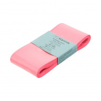 Лента атласная 50 мм ( 2 ") "Gamma" ФАСОВКА 5.4 м №005 розовый